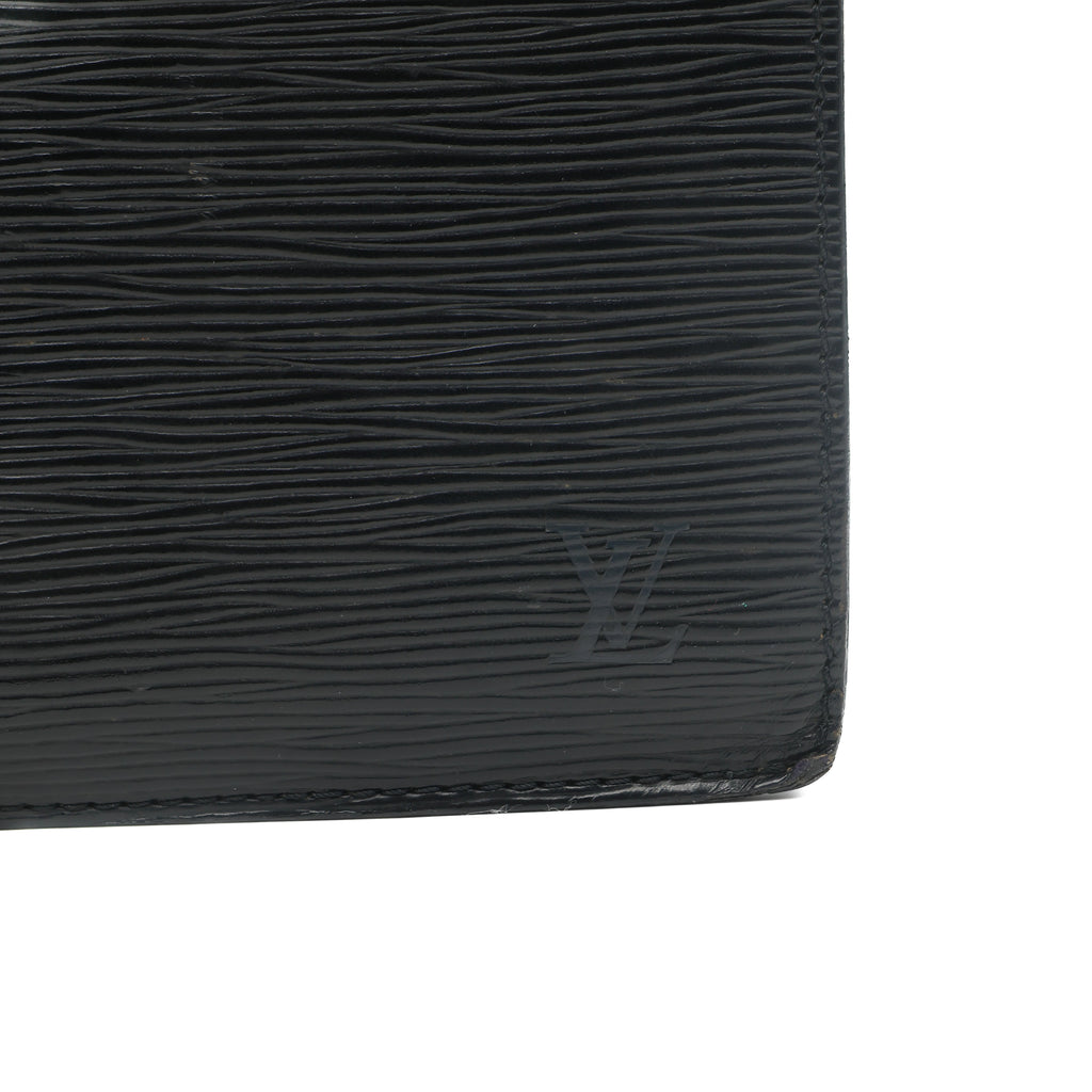 Louis Vuitton Pochette Cuir Epi Noir