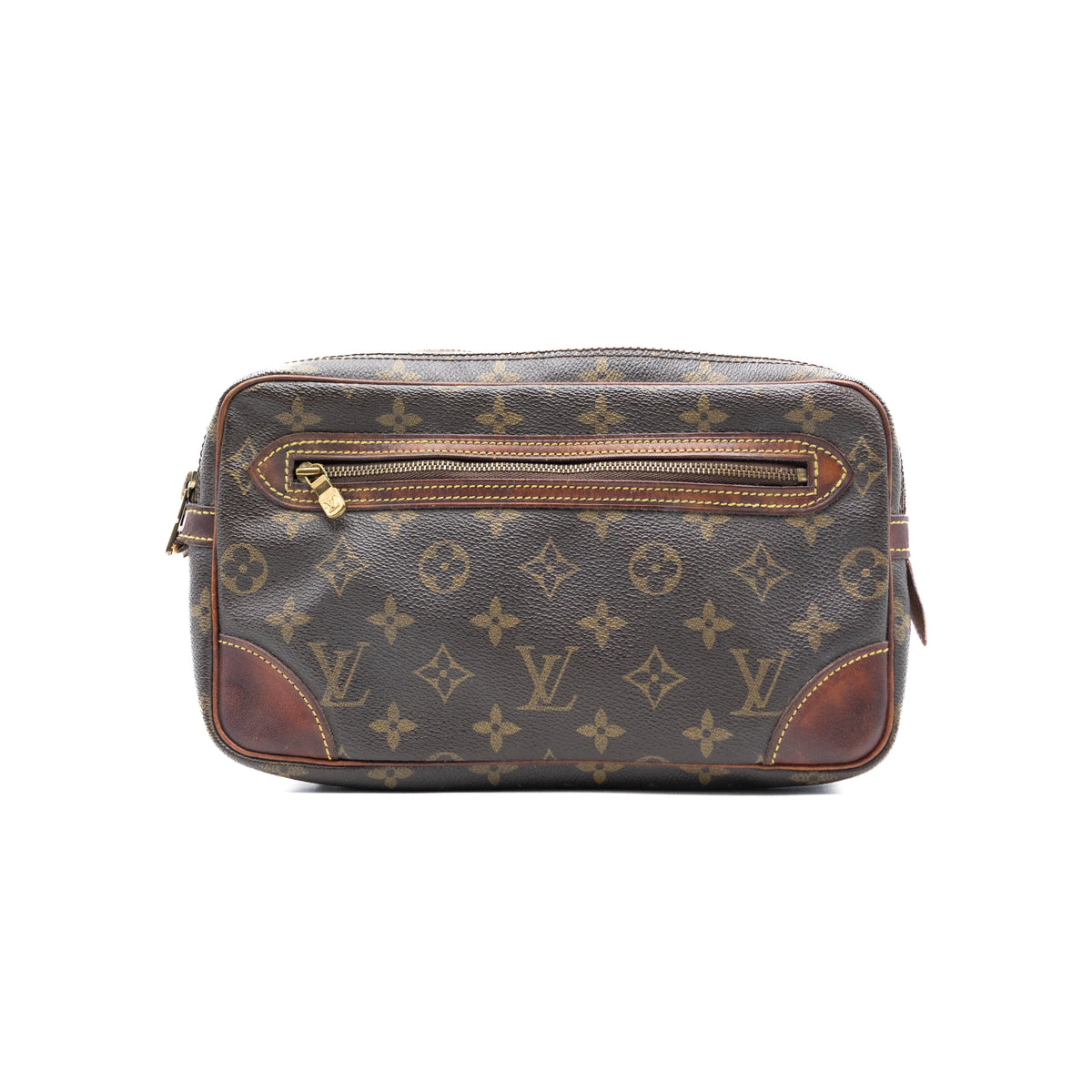 Louis Vuitton Pochette Marly Monogram Marron