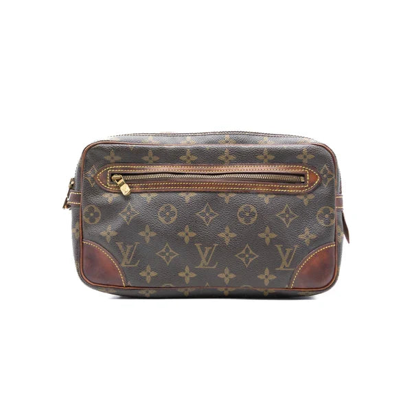Louis Vuitton Pochette Marly Monogram Marron