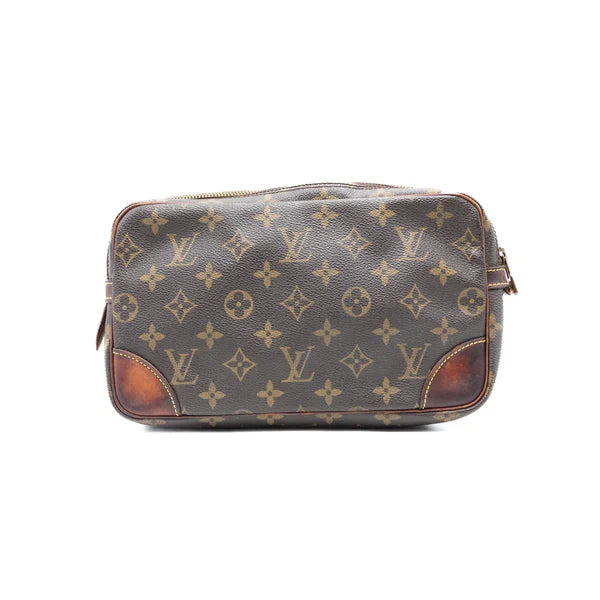Louis Vuitton Pochette Marly Monogram Marron