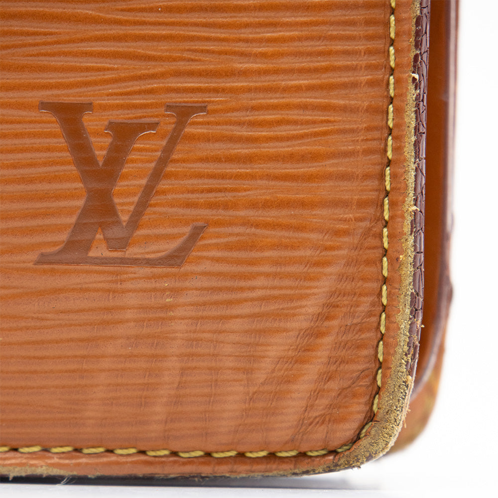Louis Vuitton Pochette Serviette Ambassador Epi Marron