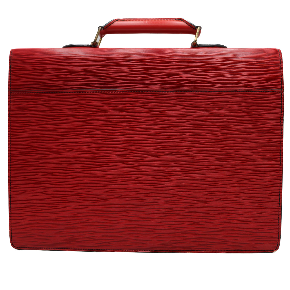 Louis Vuitton Pochette Serviette Ambassador Epi Rouge