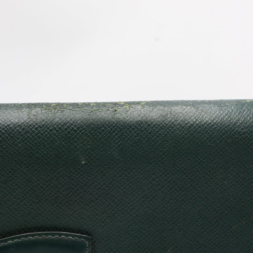 Louis Vuitton Pochette Taiga Cuir Epi Vert