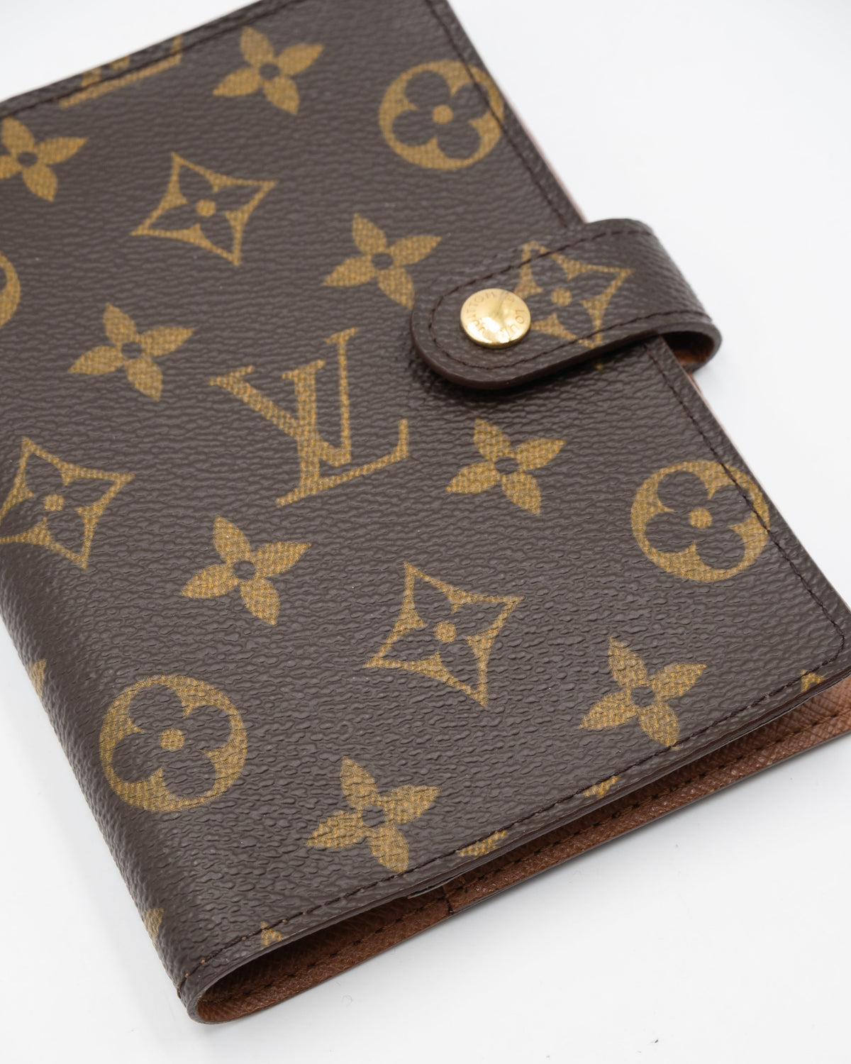 Louis Vuitton Porte Agenda Monogram Marron