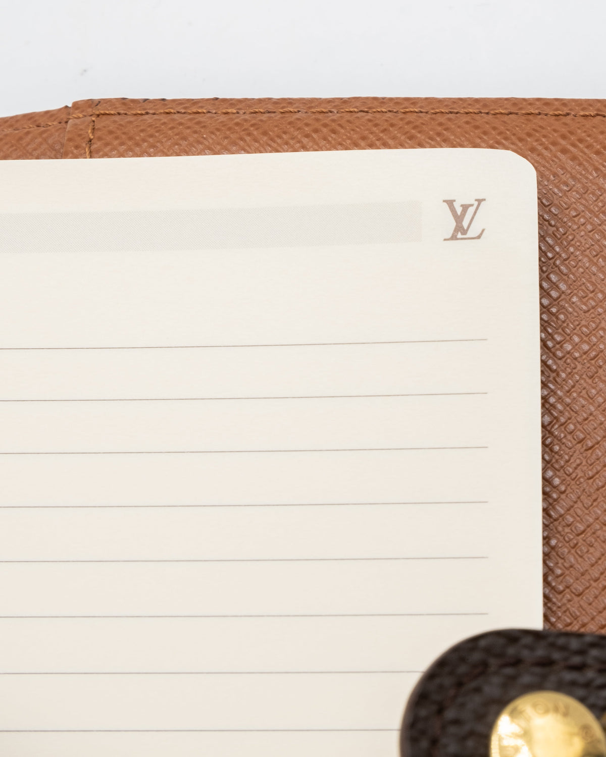 Louis Vuitton Porte Agenda Monogram Marron