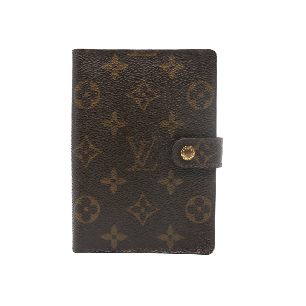 Louis Vuitton Porte Agenda Monogram Marron