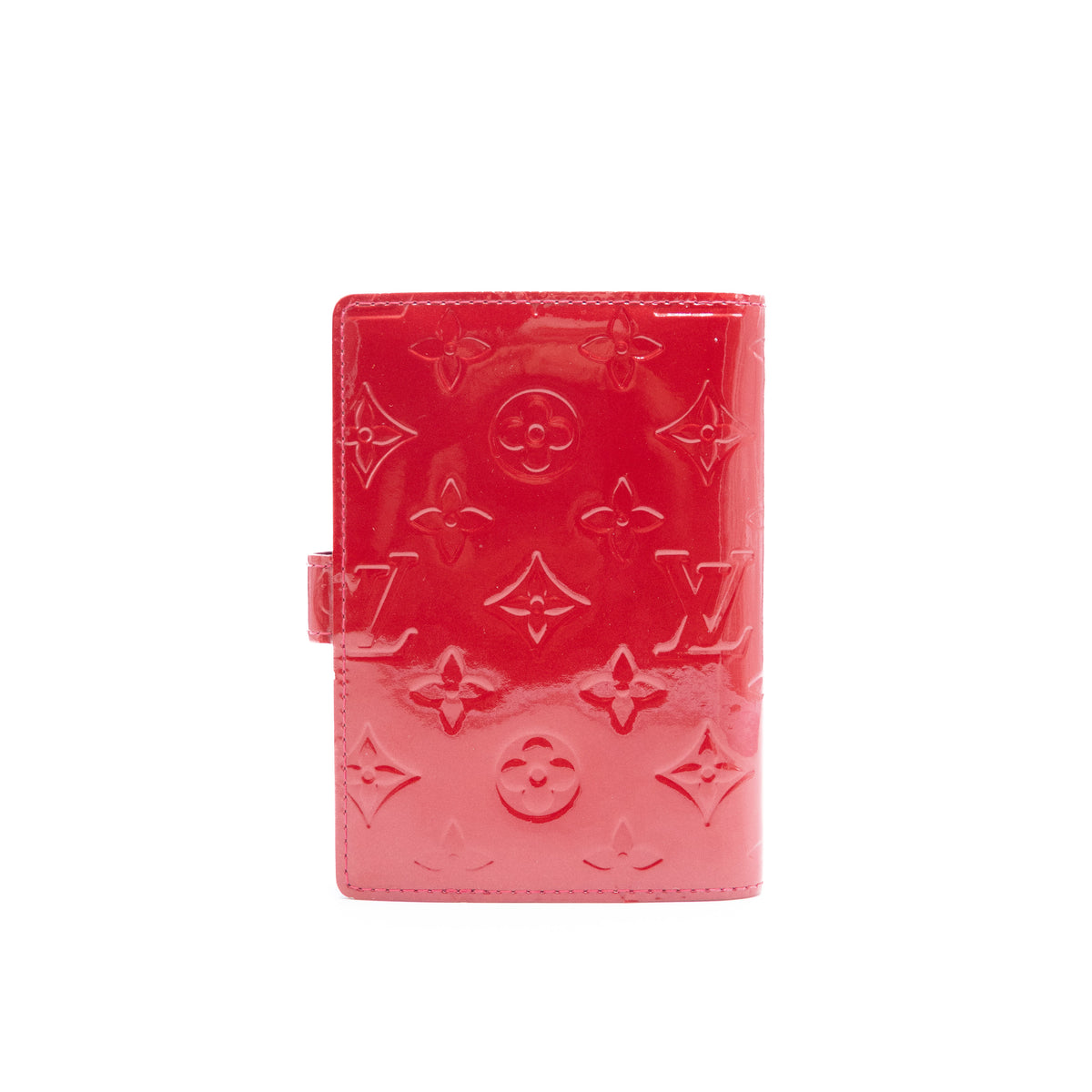 Louis Vuitton Porte Agenda Vernis Rouge