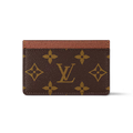 Louis Vuitton Porte Cartes Simple Monogram Marron