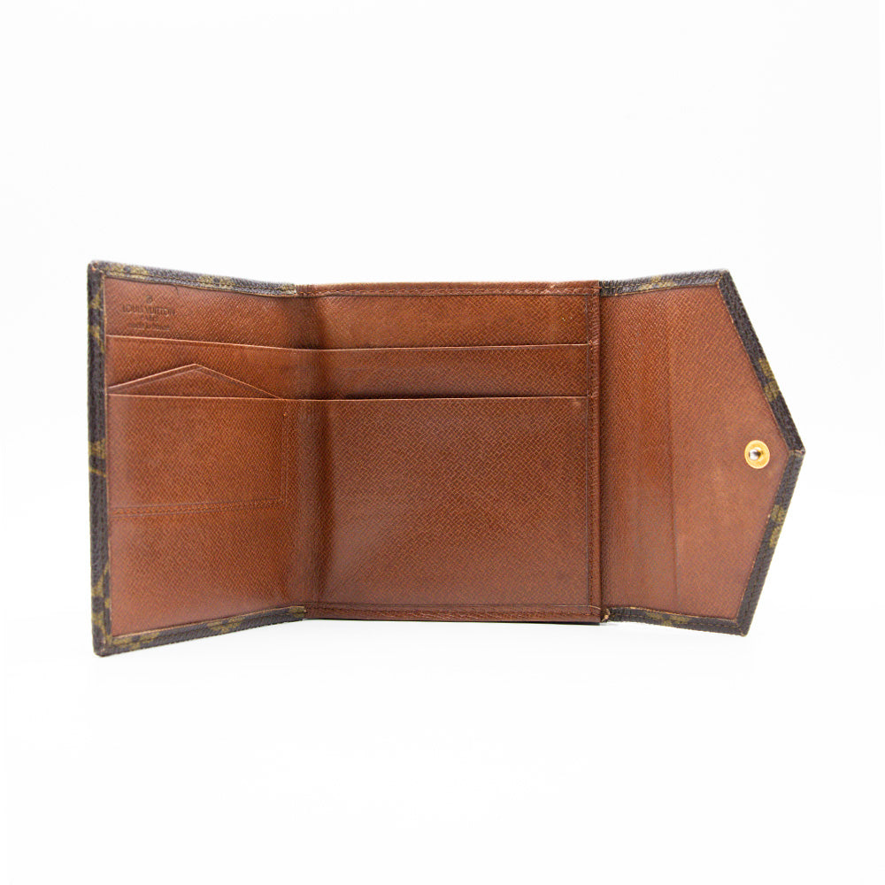 Louis Vuitton Porte Monnaie Monogram Marron