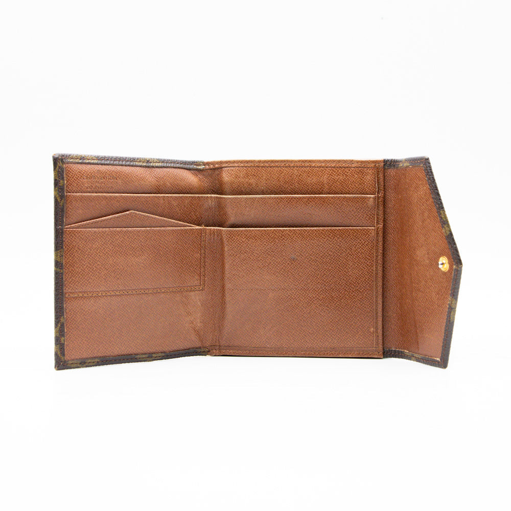 Louis Vuitton Porte Monnaie Monogram Marron