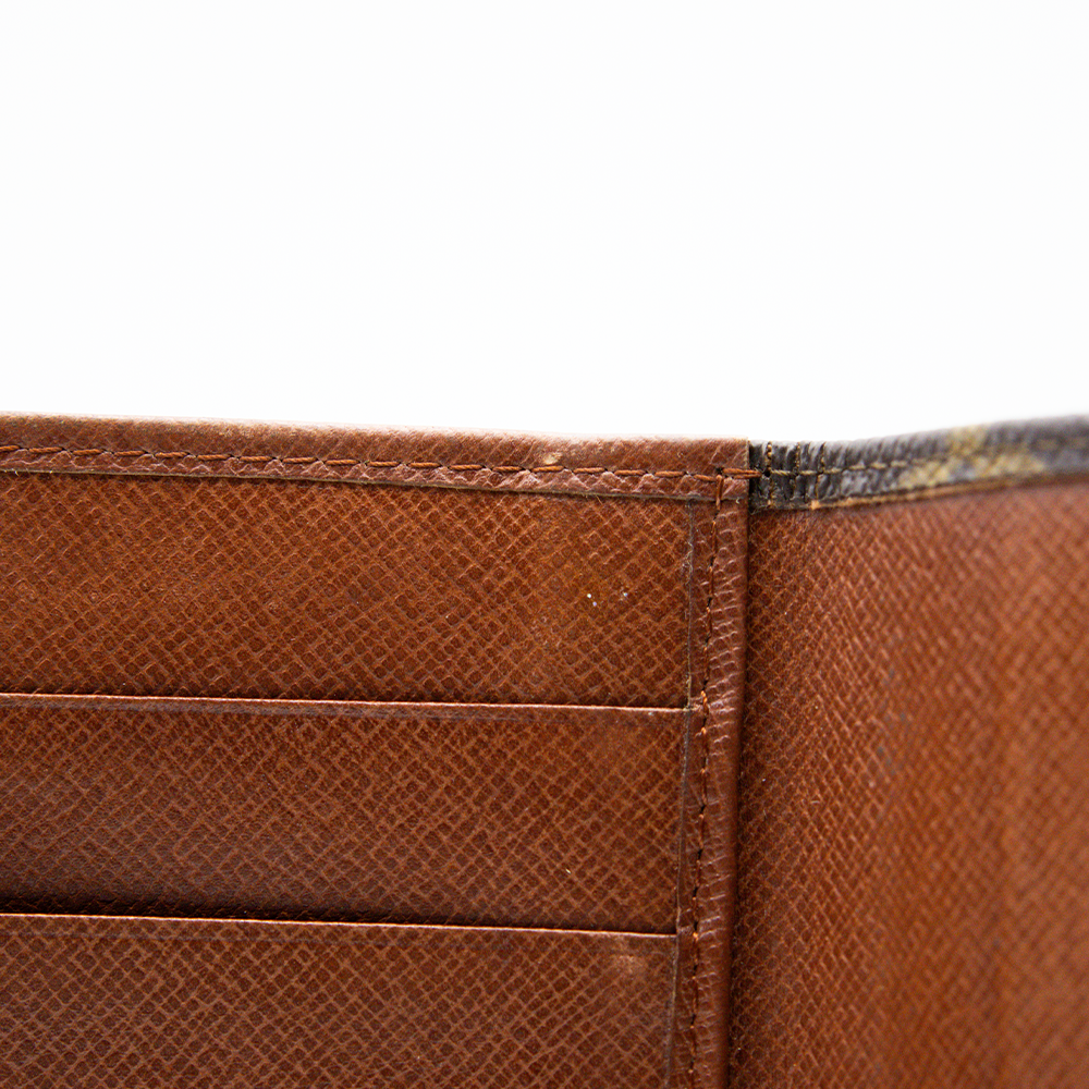 Louis Vuitton Porte Monnaie Monogram Marron