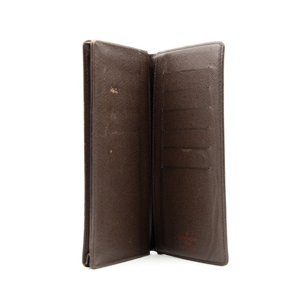 Louis Vuitton Portefeuille Brazza Damier Marron