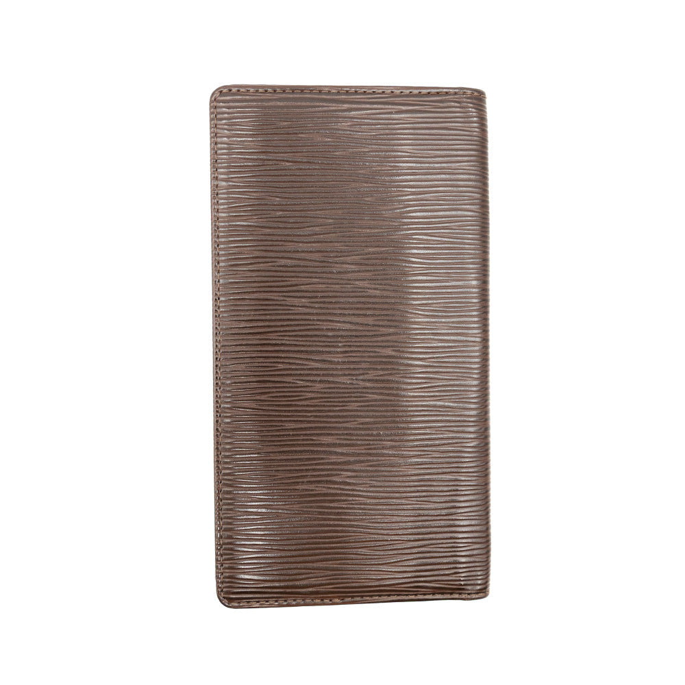 Louis Vuitton Portefeuille Brazza Epi Marron