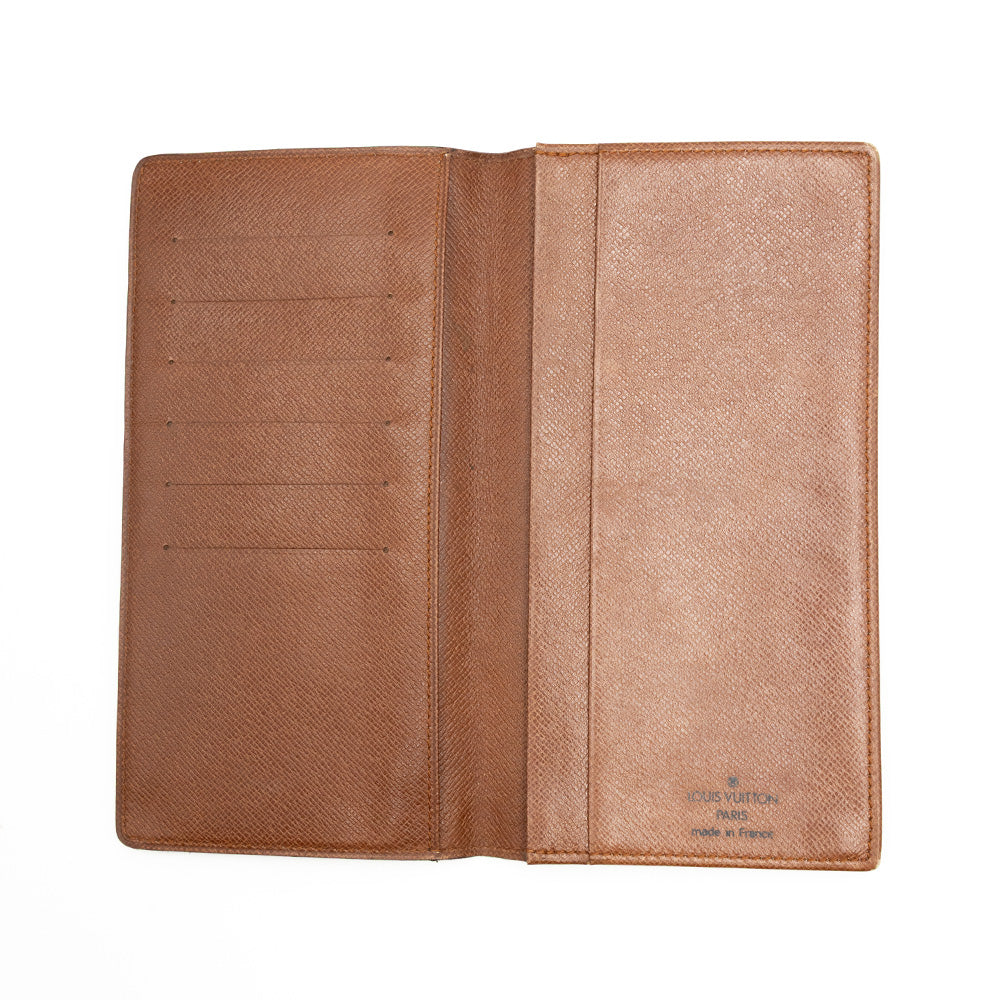 Louis Vuitton Portefeuille Brazza Monogram Marron
