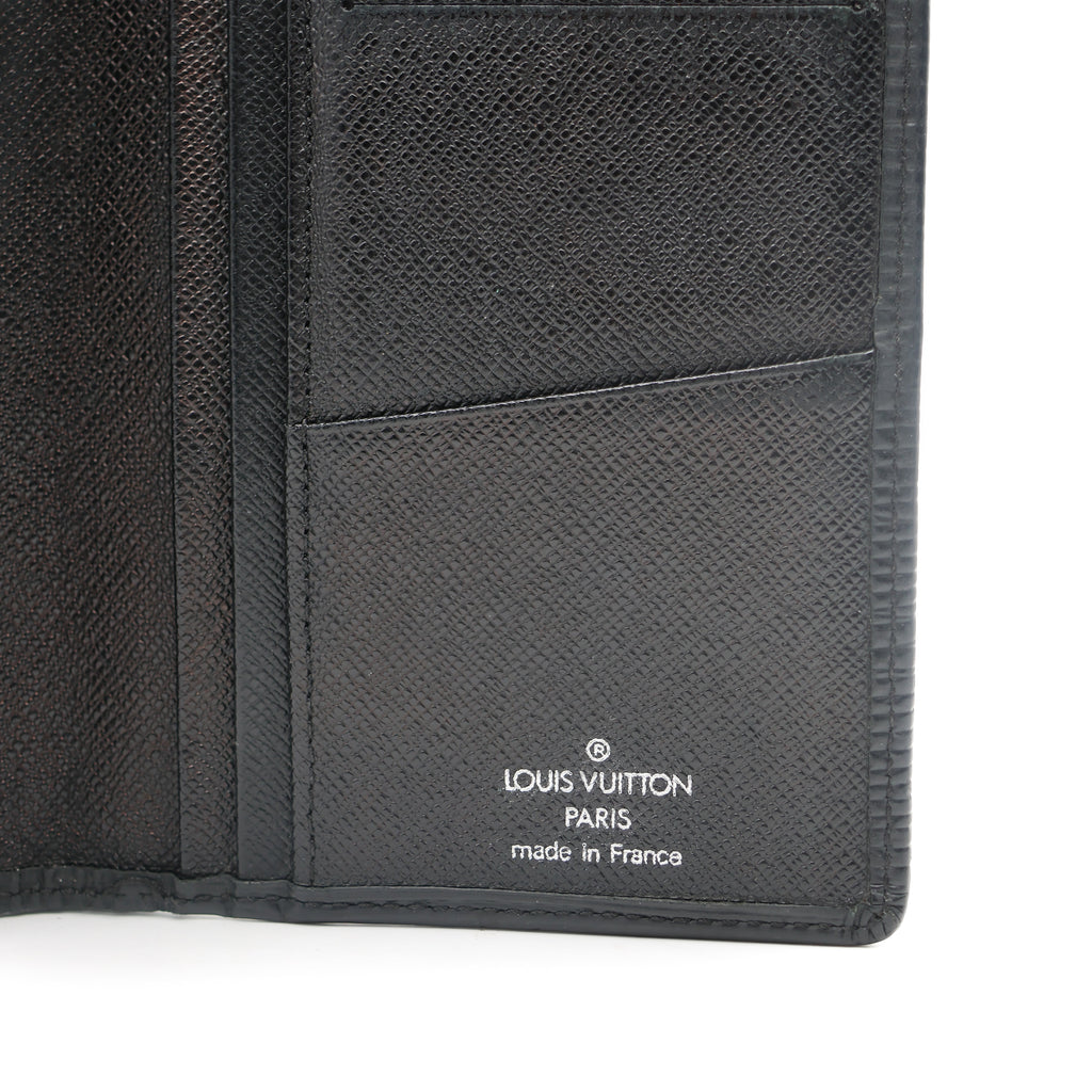 Louis Vuitton Portefeuille Long Epi Noir