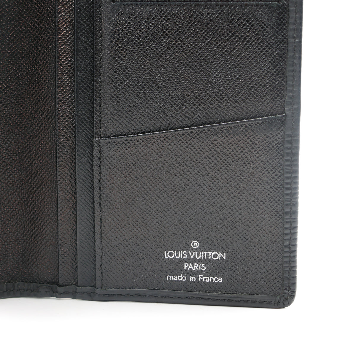 Louis Vuitton Portefeuille Long Epi Noir