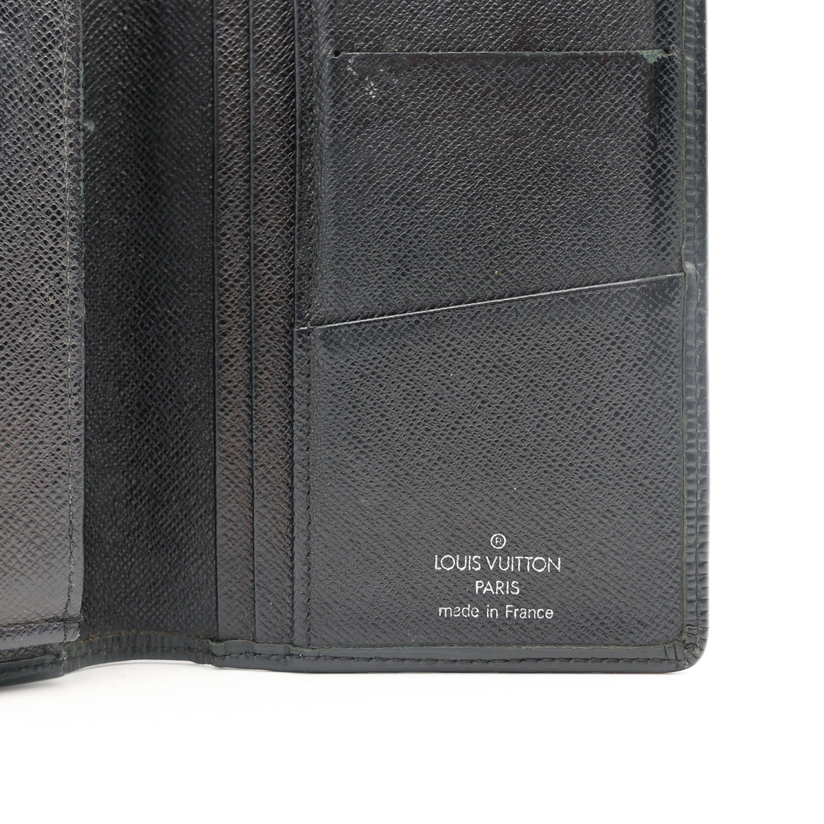 Louis Vuitton Portefeuille Long Epi Noir