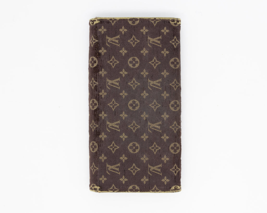 Louis Vuitton Portefeuille Mini Lin Monogram Marron