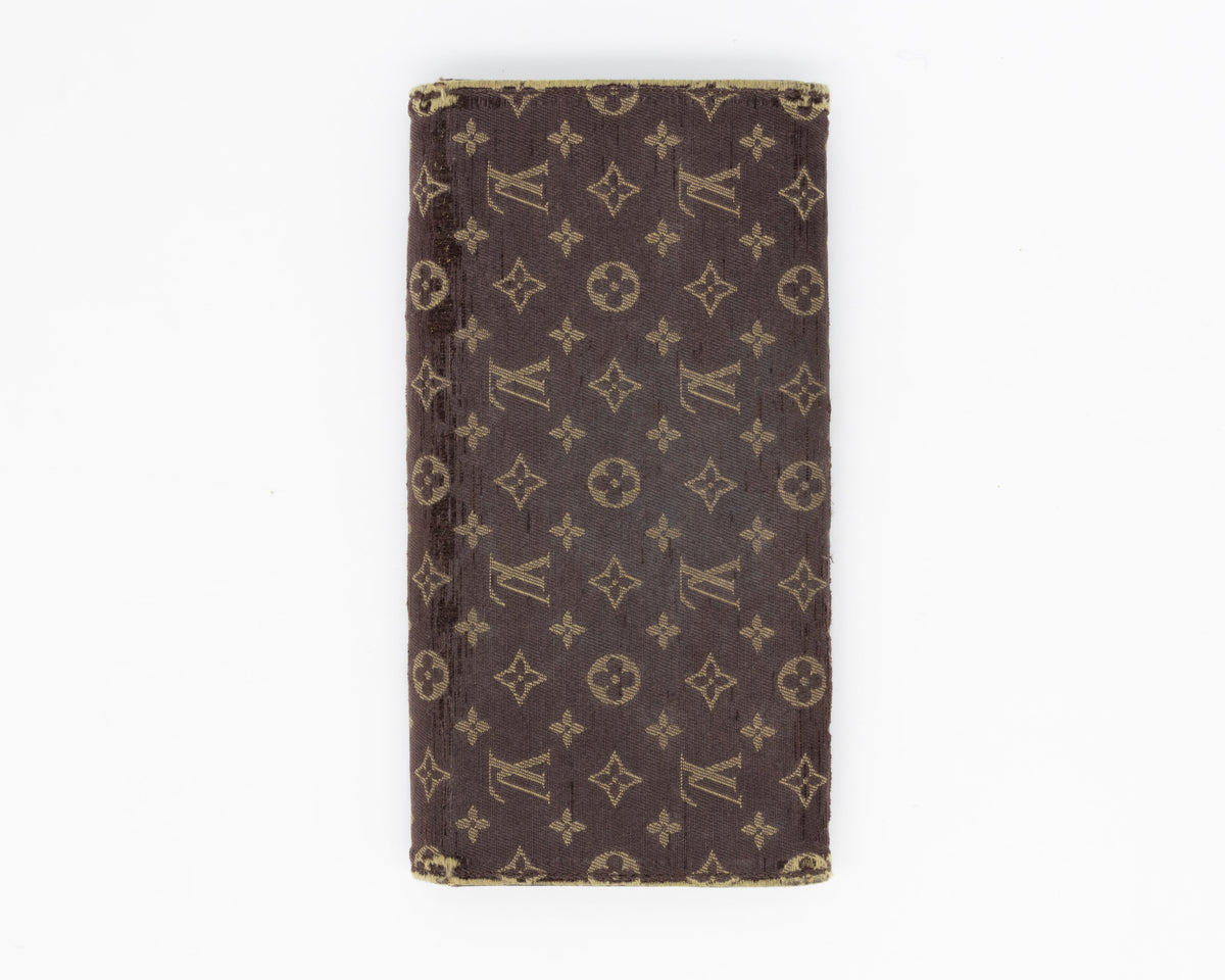 Louis Vuitton Portefeuille Mini Lin Monogram Marron