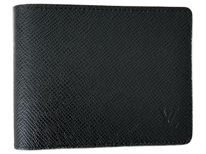 Louis Vuitton Portefeuille Multiple Cuir Noir