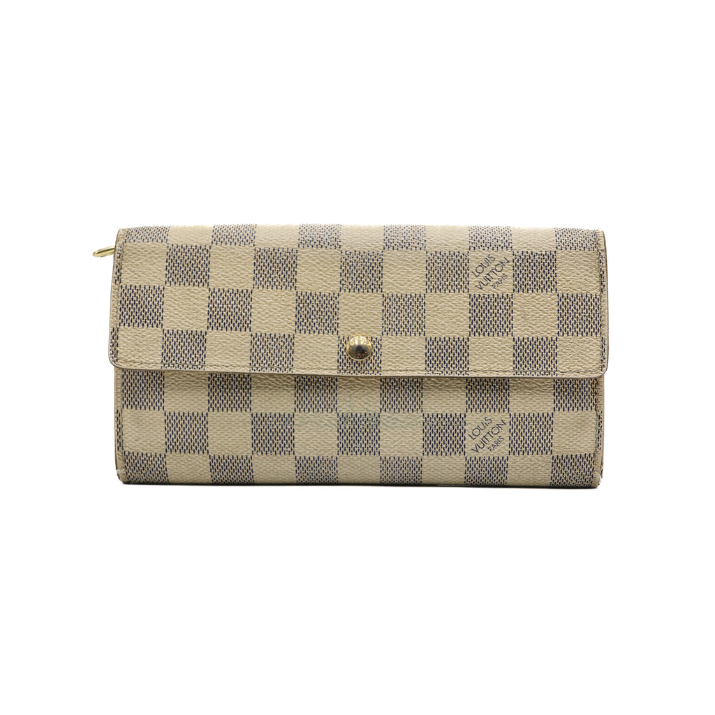 Louis Vuitton Portefeuille Sarah Damier Azur