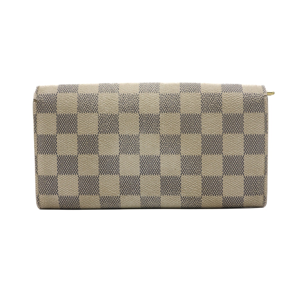 Louis Vuitton Portefeuille Sarah Damier Azur