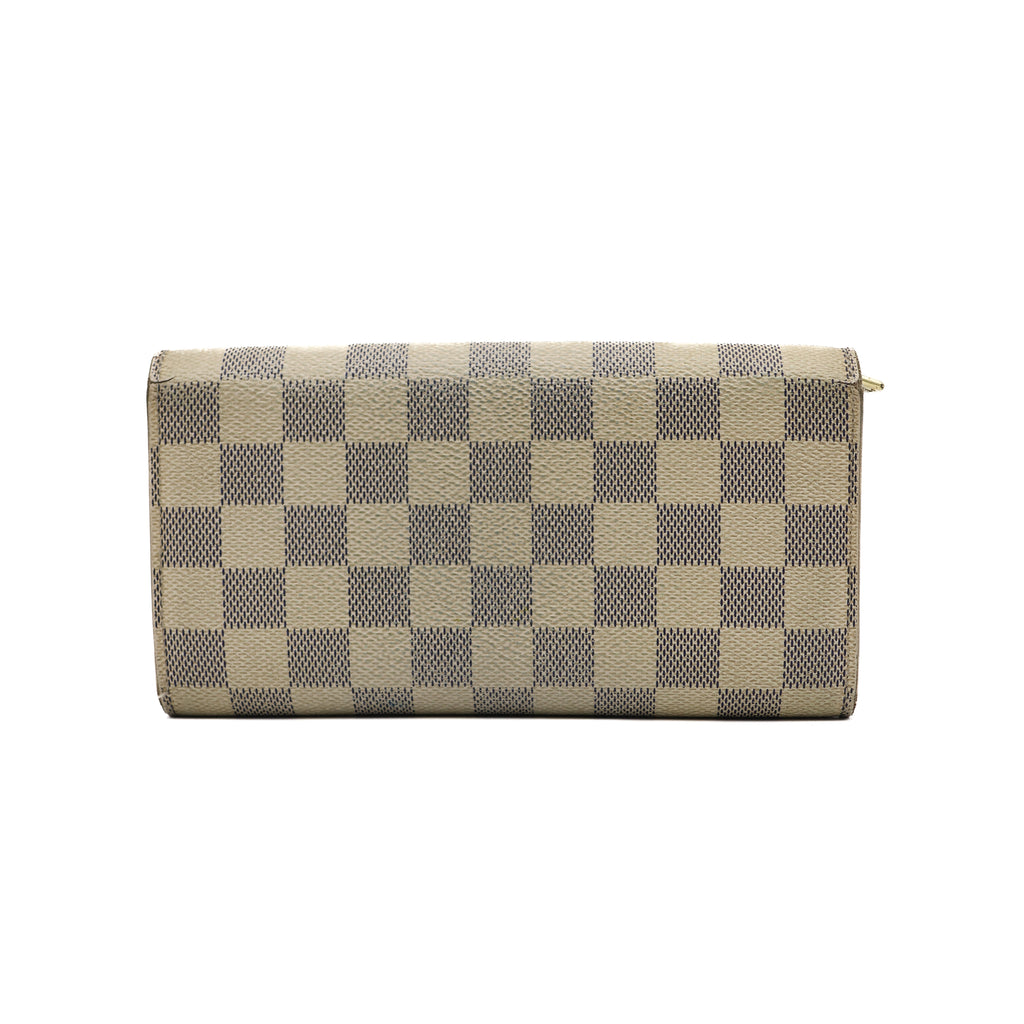 Louis Vuitton Portefeuille Sarah Damier Azur