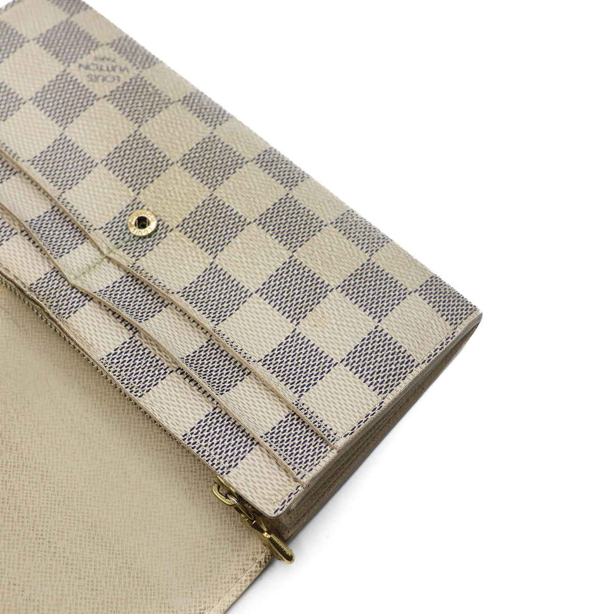 Louis Vuitton Portefeuille Sarah Damier Azur