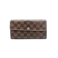 Louis Vuitton Portefeuille Sarah Damier Marron