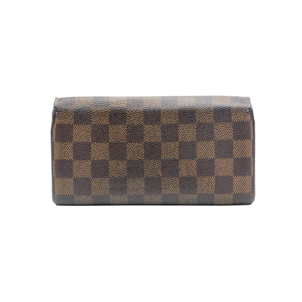 Louis Vuitton Portefeuille Sarah Damier Marron