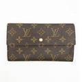 Louis Vuitton Portefeuille Sarah Monogram Marron