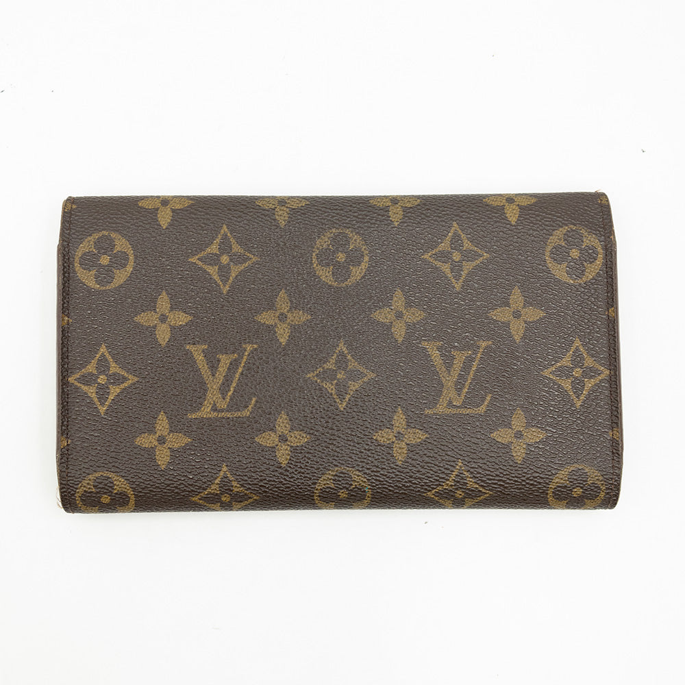 Louis Vuitton Portefeuille Sarah Monogram Marron
