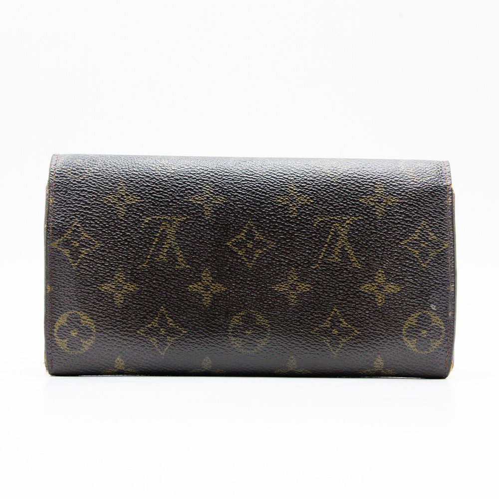 Louis Vuitton Portefeuille Sarah Monogram Marron