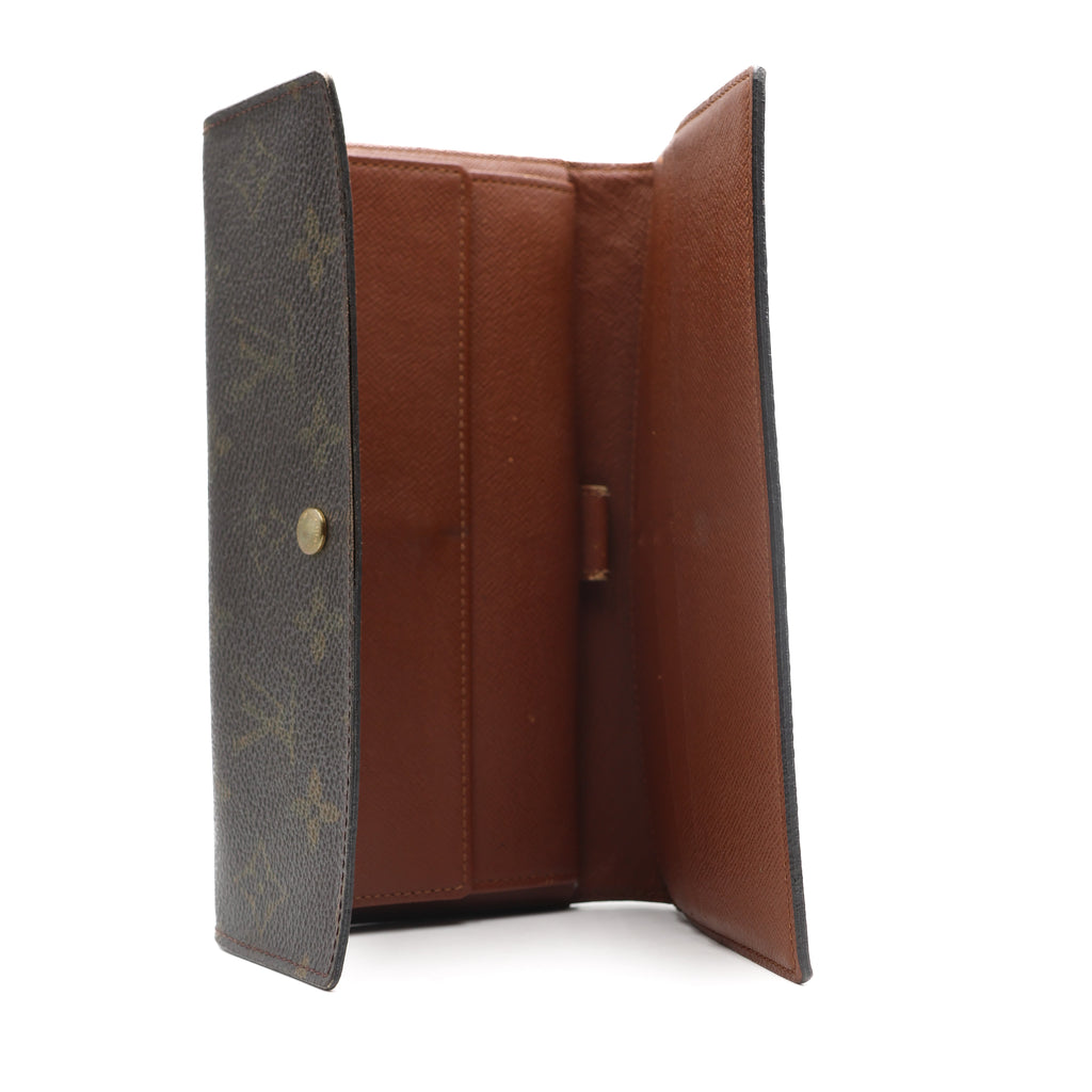 Louis Vuitton Portefeuille Sarah Monogram Marron