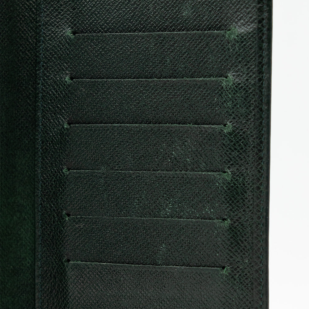 Louis Vuitton Portefeuille Taiga Epi Vert