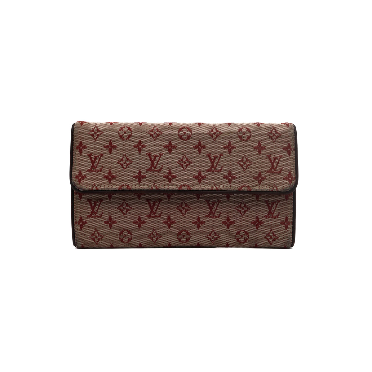 Louis Vuitton Portefeuille Trésor Monogram Lin Rose