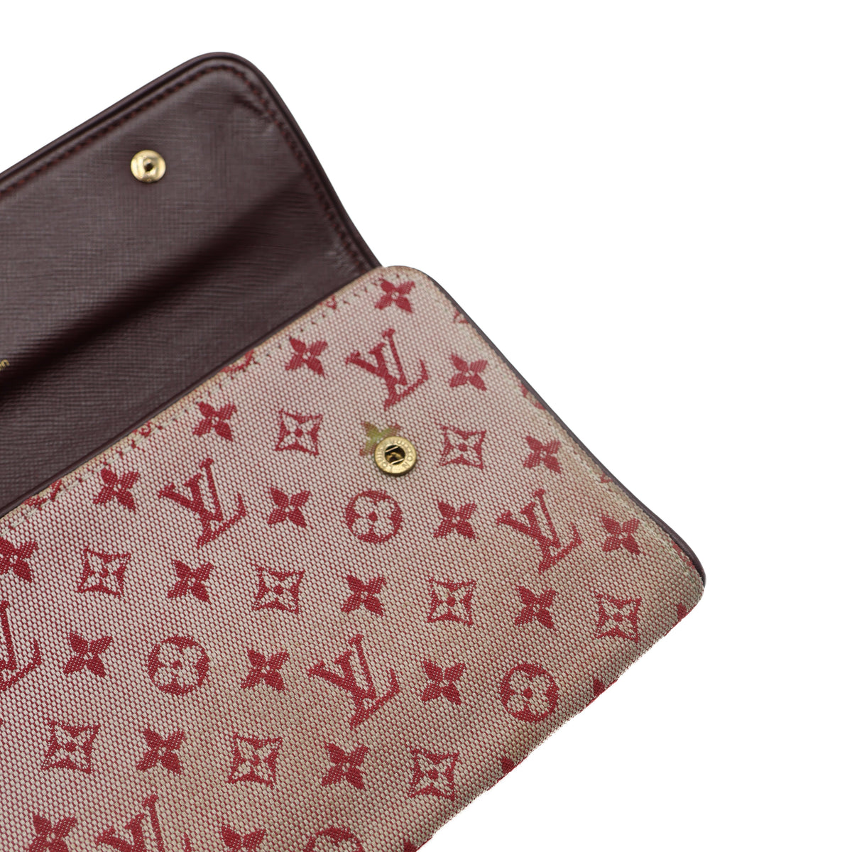 Louis Vuitton Portefeuille Trésor Monogram Lin Rose