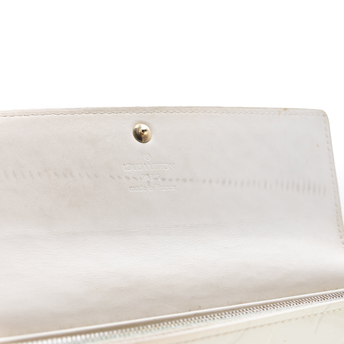 Louis Vuitton Portefeuille Vernis Beige