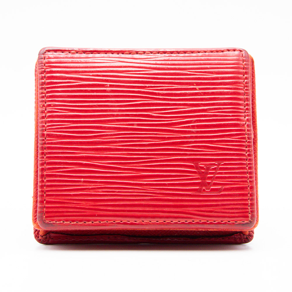 Louis Vuitton Portefeuille Viennois Epi Rouge