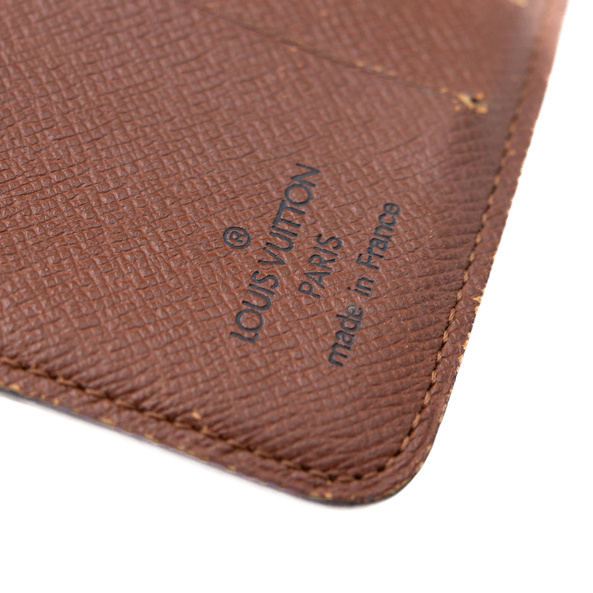 Louis Vuitton Portefeuille Zip Monogram Marron