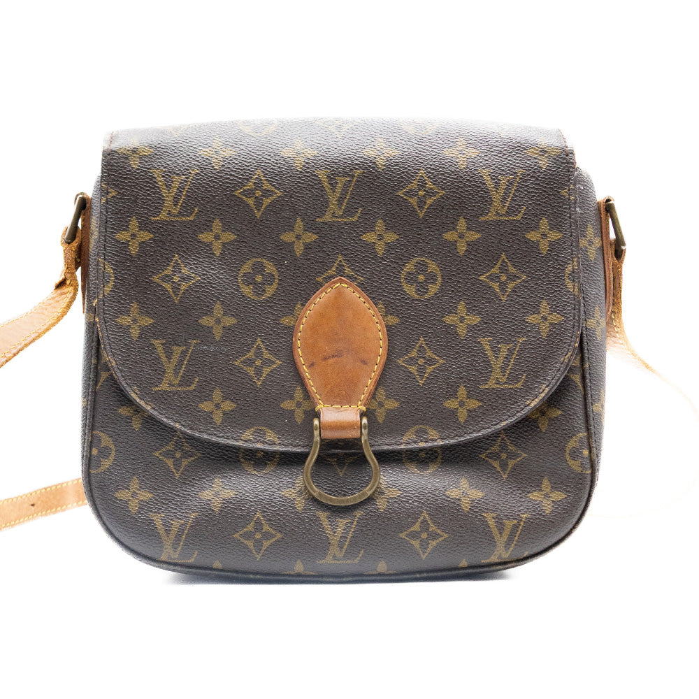 Louis Vuitton Sac à épaule Cartouchière Monogram Marron