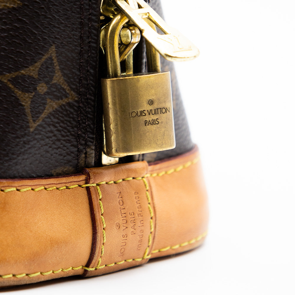 Louis Vuitton Sac à main Alma BB Monogram Marron