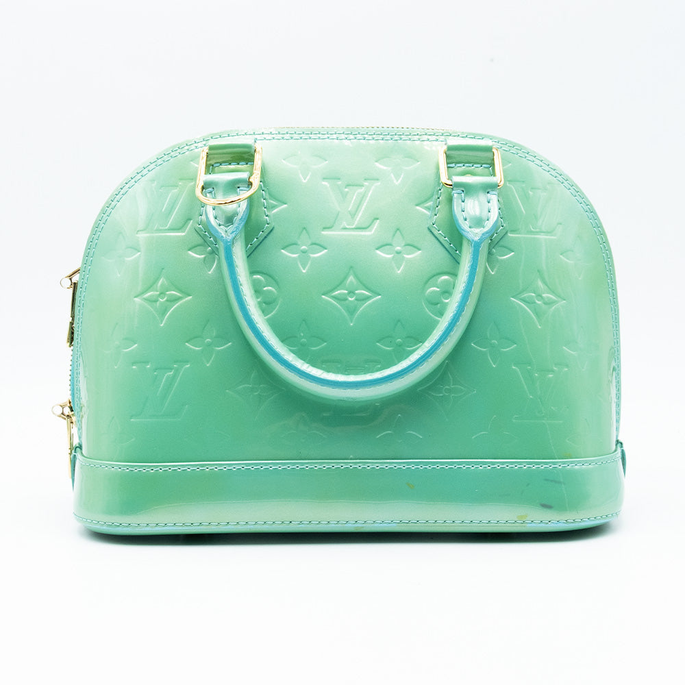 Louis Vuitton Sac à main Alma BB Monogram Vernis Vert