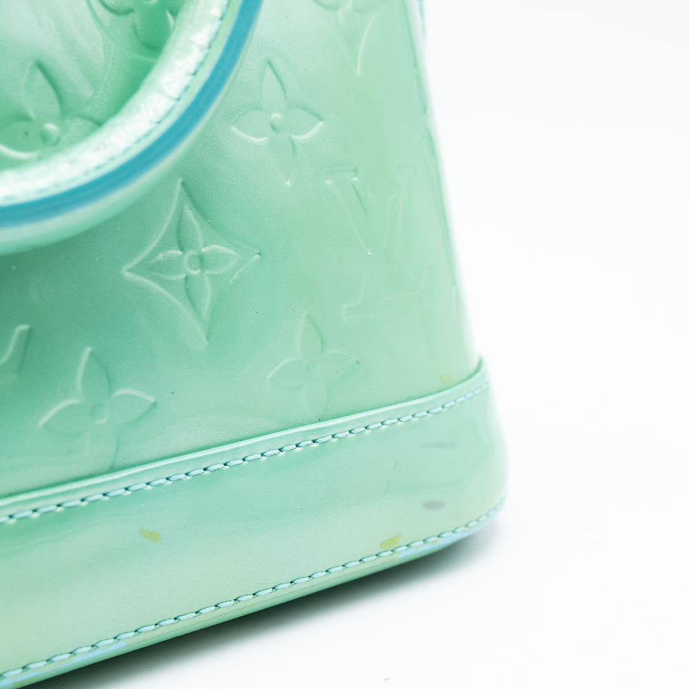 Louis Vuitton Sac à main Alma BB Monogram Vernis Vert