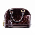 Louis Vuitton Sac a main Alma BB Vernis Aubergine