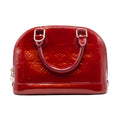 Louis Vuitton Sac à main Alma BB Vernis Rouge