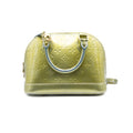 Louis Vuitton Sac à main Alma BB Vernis Vert Olive