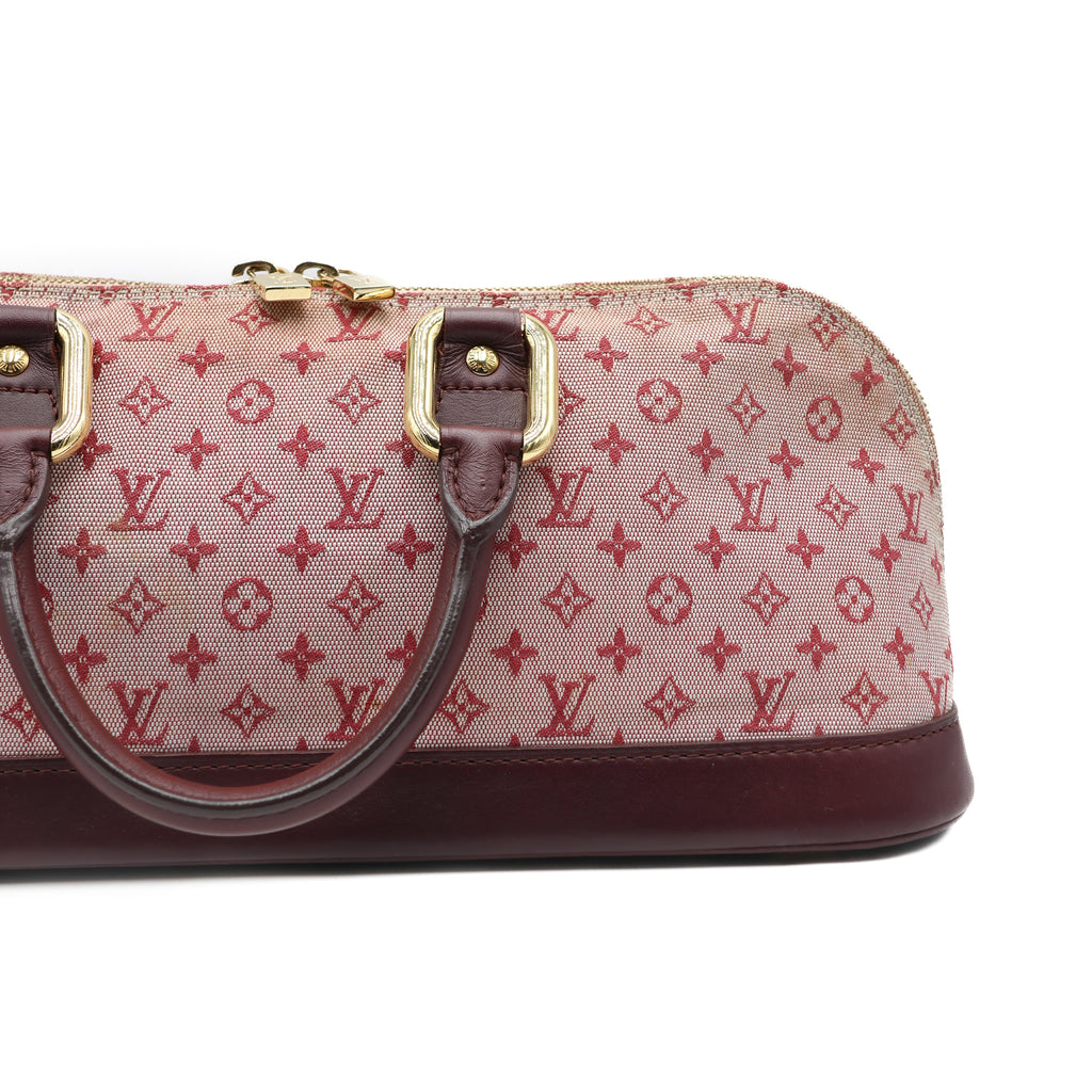 Louis Vuitton Sac à main Alma Long Monogram Lin Rose