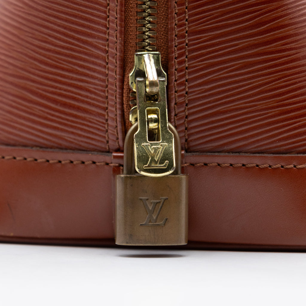 Louis Vuitton Sac à main  Alma PM Epi Marron