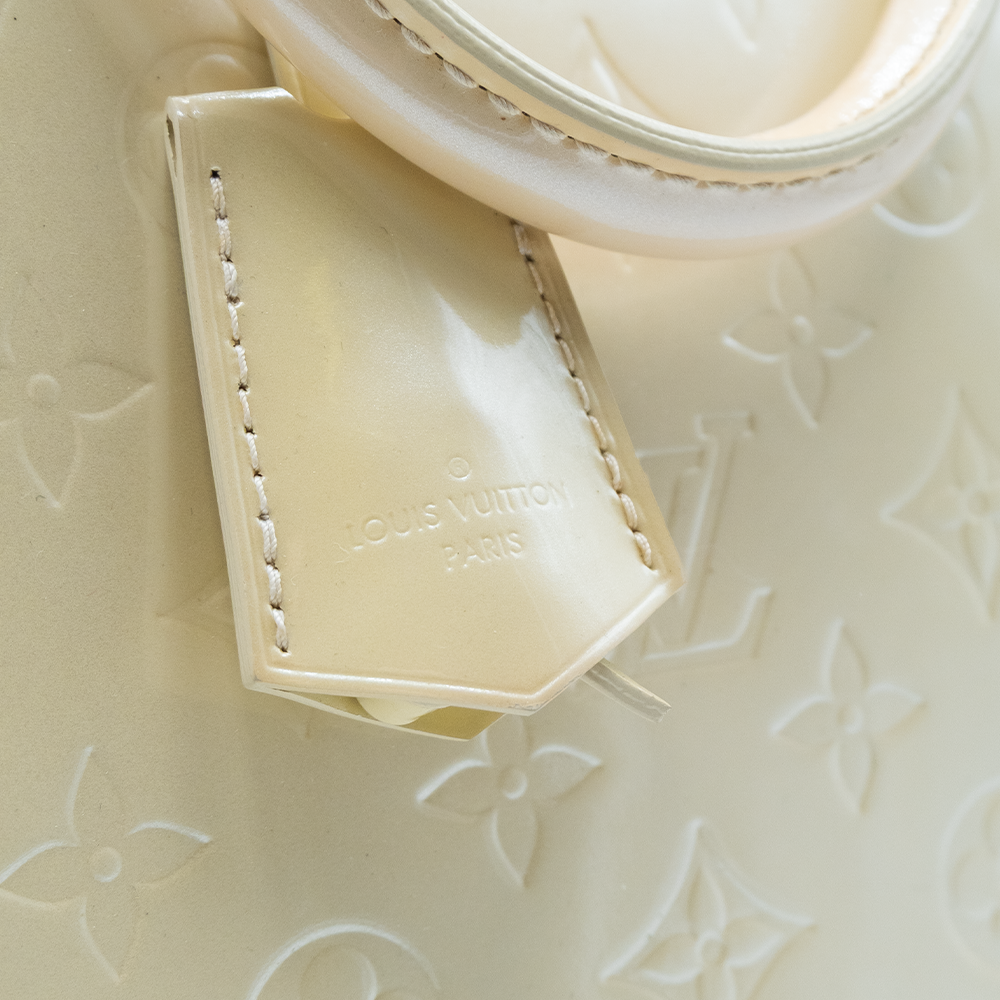Louis Vuitton Sac à main Alma PM Vernis Beige
